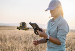 precision farming techniques use GPS data to improve planting,